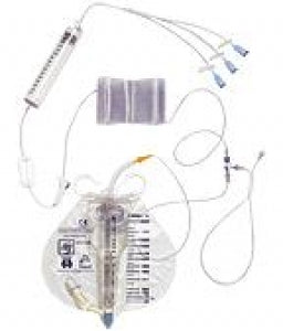 Utah Medical Dialy-Nate Peritoneal Dialysis Sets - Dialy-Nate Peritoneal Dialysis Set with 3 Luer Connectors and Warming Coil - 4000527
