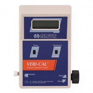 Utah Medical Veri-Cal Pressure Transducer Tester - Veri-Cal Pressure Transducer Tester - 650-900