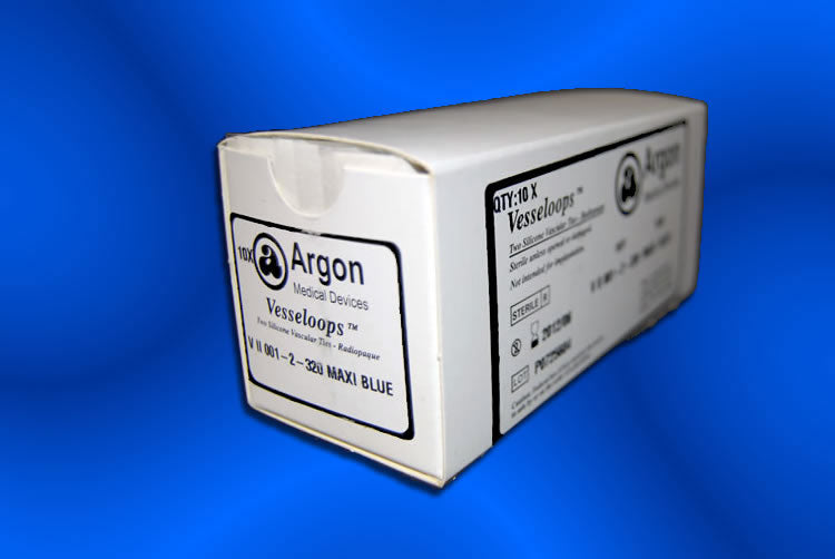 Vessel Loop Kit Argon Medic Maxi Vessel Loop, Sterile - VESSELOOP, II, BLUE, MAXI - 00 ...