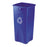 Untouchable Recycling System Untouchable Top - Round Opening for Recyclables