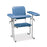 Upholstered Blood Drawing Chair Flip Arm - 34"W x 28"L x 38"H