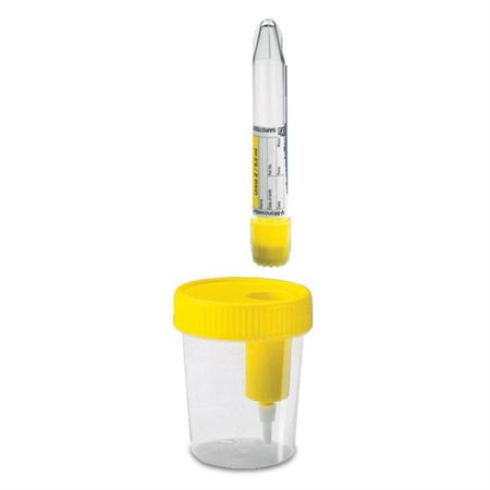 V-Monovette Urine 4mL - 13 x 75mm - Round Base