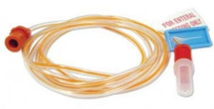 Neodevices Enteral Extension Sets - Enteral Tube Extension Set with Orange Stripe, 60" - ND-60EO