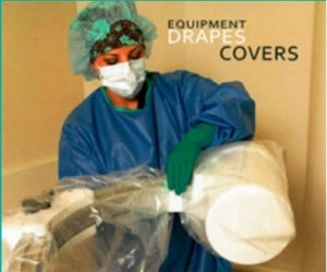 Vital Care Industries C-Arm Drapes - C-Arm Mobile X-Ray Drapes, Longs, 44" x 90" - VAE5608