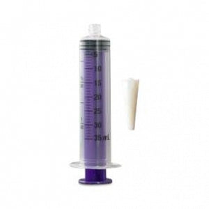 Vesco Medical LLC Vesco ENFit-Tip Syringes - ENFit Tip Syringe with Transition Connector, 35 mL - VED-635TC