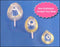 Vyaire Anesthesia Face Masks - Anesthesia Face Mask, Flexible Dome, Top Valve, Child / Small Adult / Size 4, Bubble Gum Scent - 6840BG