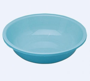Inteplast Group Round Wash Basins - Washbasin with Liner, Round, Blue, 5 qt. - 00041