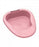 Inteplast Group Stackable Handled Bedans - Tri-Hold Commode Bedpan, Rose - H7870-10