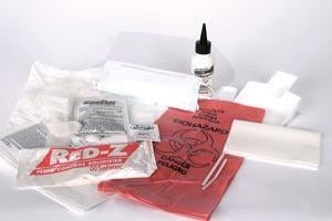 Inteplast Group Red-Z Single-Dose Solidifier - Red-Z Single-Dose Solidifier, Red Z, Diamond Pouch, 2 oz. - P00-41132