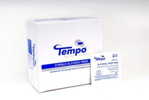 Tempo Medical Sterile Alcohol Prep Pads - Sterile Alcohol Prep Pad, Medium - 8010