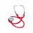 Tempo Medical Dual Head Stethoscopes - Dual Head Stethoscope, Red, Assembled - SD5030R