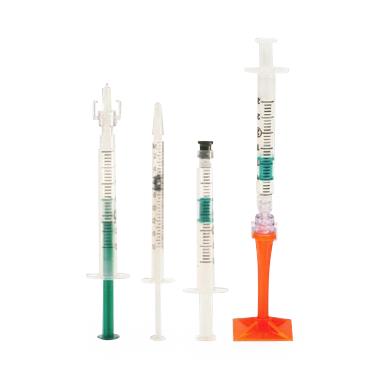 Vyaire GASLYTE Aspirator Needleless Syringes - GASLYTE ABG Aspirator Needleless Syringe Kit with 3 mL Syringe, Luer Slip, 7.9 I. U. Lithium Heparin - 603RH