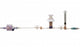 Edwards Lifesciences VAMP Jr. Kits - VAMP Jr. Kit with 3 cc Reservoir and 1 Sample Site, 26" - VMP426