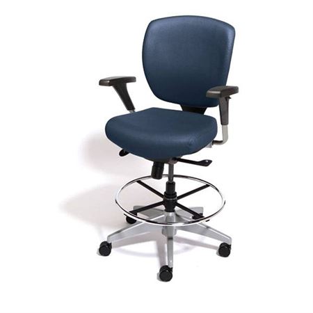 Ever Task Stool With Arms - Vinyl