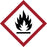 GHS Flammable Labels 2" - Vinyl