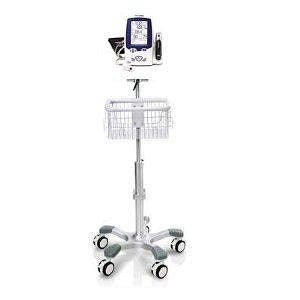 Welch Allyn Roll Stand Kits for Propaq CS Monitors - Roll Stand Kit for Propaq CS Monitor with Expansion Module Option, Drop-on Style, Includes Handle, Basket and Mount - 008-0796-00