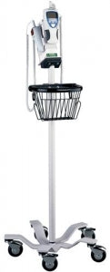 Welch Allyn Thermometer Stand - Mobile Stand for 690/692 Thermometer with Spare Probe and Well Holder - 08273-000