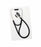 Welch Allyn Harvey Elite Stethoscopes - Harvey Elite Cardiology Stethoscope with Stainless-Steel Double-Head Chestpiece, Dual-Lumen Tubing, Pediatric Diaphragm and Low-Frequency Bell, 28", Black - 5079-125