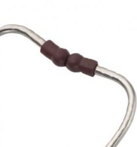 Welch Allyn Comfort Sealing Ear Tips for Harvey Elite - Comfort Sealing Ear Tips, Black, Size L - 5079-336
