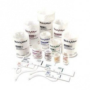 Welch Allyn Soft Neonatal 1-Tube BP Cuffs with Luer Slip Connector - Soft Disposable Blood Pressure Cuff with Male Luer-Slip Connector, 1-Tube, Size Neonatal 4, Range 6.9-11.7 cm - 5082-104-1