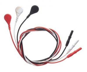 Welch Allyn ECG Lead Wires for Atlas Monitor - 3-Lead Leadwires for Atlas Monitor - 6200-05