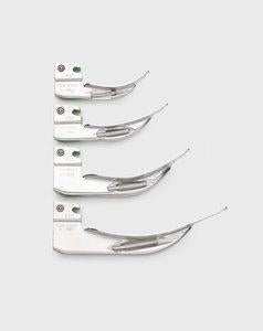 Welch Allyn Fiber Optic Laryngoscope Blades - Fiber Optic Laryngoscope Blade, Macintosh Size 1 - 69061