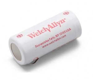 Welch Allyn Rechargeable Standard Handles - Rechargeable Power Handle for Standard Laryngoscope, Nickle-Cadmium Battery, Red - 72000