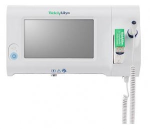 Welch-Allyn Connex ProBP 3400 Digital BP Device & Parts - Connex Spot Monitor with SureBP Noninvasive Blood Pressure, SpO2, SureTemp Plus Body Temperature Thermometer - 73WT-B