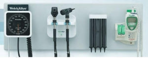 Welch-Allyn Green Series 777 Integrated Wall Transformer - Green Series 777 Integrated Diagnostic Wall System, PanOptic Ophthalmoscope, SureTemp Plus - 77791-1MPX