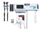 Welch Allyn Connex Integrated Vital Signs Wall Systems and Accessories - Connex Blood Pressure Integrated Wall System with Nellcor SpO2, SureTemp Plus Thermometry, Braun ThermoScan PRO 6000 Thermometry, PanOptic Ophthalmoscope - 84NTVEP-B
