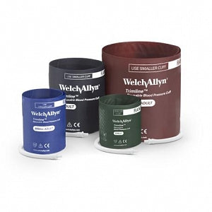 Welch-Allyn Trimline Reusable Blood Pressure Cuffs - Trimline Reusable Vinyl Blood Pressure Cuff, 2 Tube, Threaded Screw Connector, Thigh - 99864
