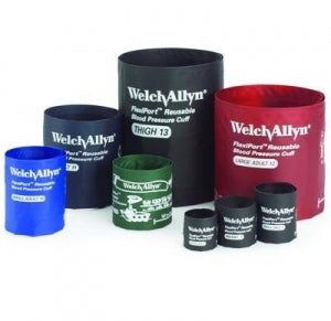 Welch-Allyn Reusable Blood Pressure Cuffs - Reusable Blood Pressure Cuff, Assorted Sizes - REUSE-MLT