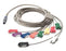 Welch Allyn 10-Lead Stress Patient Cable - 10-Lead Patient Cable, AHA, Pinch Clip - SE-PC-AHA-CLIP