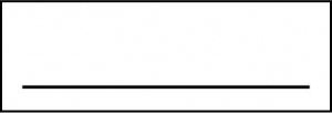 Centurion Centurion Nursing Chart Labels - White 0.5" x 500" Blank with Black Line Nursing Chart Label - W183GK