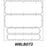 Chart Labels Wristband Thermal X 1" Adult And Infant White - 100 Per Qty Based Roll