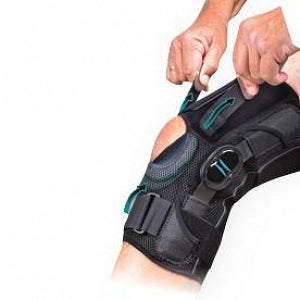 Hely & Weber Global Knee Brace - Hinged Global Knee Brace, Size M - 7640-BLK-M