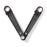 Medline Wheelchair Supports - Plastic Support Holder for 16" and 18" K4 Basic Wheelchair - WCA806908K4B