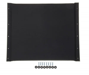 Medline Medline Wheelchair Seat Upholstery - 22" Black Nylon Seat Upholstery for MDS80657 Wheelchairs - WCA806926K4