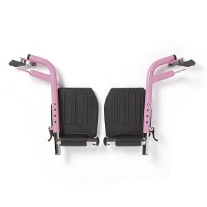 Medline Medline Wheelchair Footrests - Pink Swing-Away Footrest for Tr —  Grayline Medical