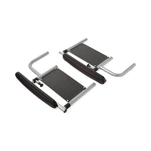 Medline Medline Wheelchair Armrest Assemblies - Adjustable Desk-Length Armrest Assembly with Pad for K1 Basic Wheelchair - WCA806967K1B