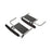 Medline Medline Wheelchair Armrest Assemblies - Adjustable Desk-Length Armrest Assembly with Pad for K1 Basic Wheelchair - WCA806967K1B