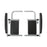 Medline Medline Wheelchair Armrest Assemblies - Adjustable Desk-Length Armrest Assembly with Pad for K1 Basic Wheelchair - WCA806967K1B