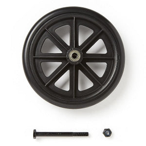 Medline Medline Wheelchair Rear Wheels - 8" Rear Wheel with Bearing and Axle for Transport Chair - WCA8089451