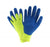 West Chester r Premium Hi Vis Thermal Knit Gloves - Premium Hi Vis Thermal Knit Liner Glove with Blue Latex Palm, Size L - 32L710/L