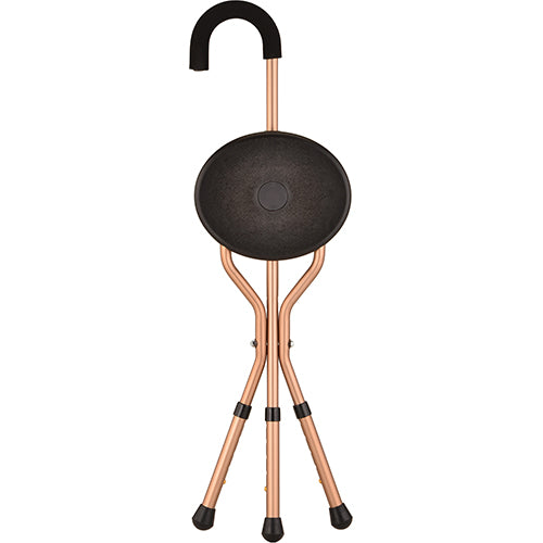 Adjustable folding cane