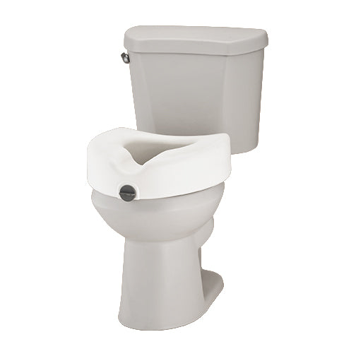 Nova Locking Raised Toilet Seat Locking Mechanism Easy Installation — Grayline Medical