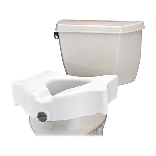 Nova Raised Toilet Seat Locking Mechanism For Easy Installation — Grayline Medical