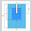 Welmed Inc Split Drapes - Split Drape, 107" x 76" with 4" x 40" Split - 1222-1940
