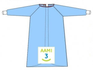 Welmed Breathable Poly Reinforced Gowns - Breathable Poly Reinforced Surgical Gown, Sterile, Size L, Specialty - 1230-140L