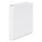 Acco Wilson-Jones Basic Round Ring Binders - 368 Basic Round Ring Binder, Letter, White, 1" Capacity - 36814NW